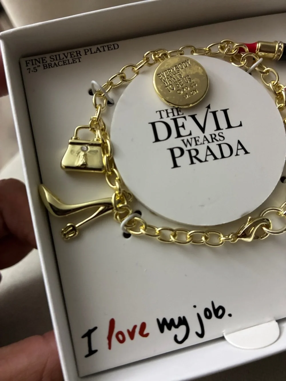 24HR DROP ⬇️ The devil wears Prada charm bracelet - Picture 9 of 9